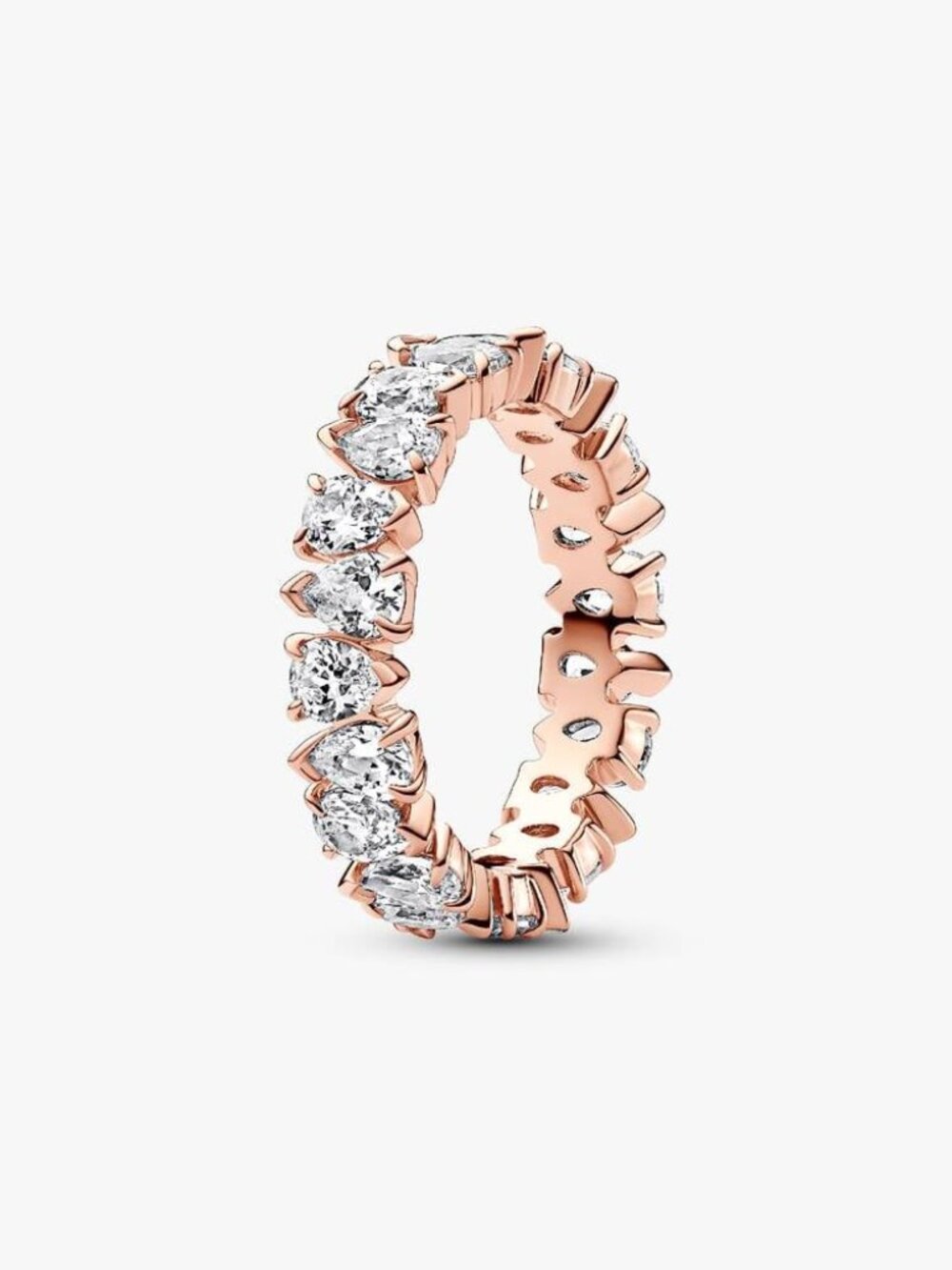 Pandora Alternating Sparkling Band Ring